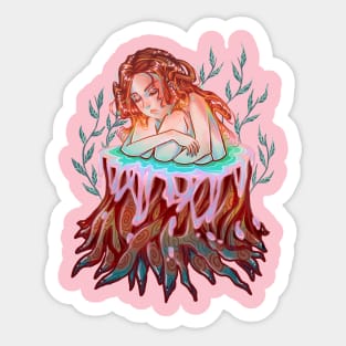 Wood nymph Sticker